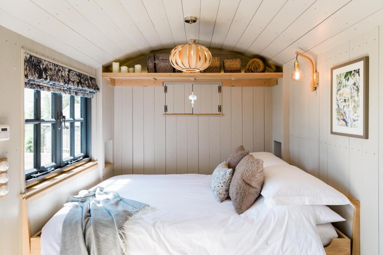 Boutique Cornish Shepherd'S Hut With Hot Tub 론서스턴 외부 사진